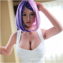 Nouvelle arrivée 5,42ft / 165 cm fille chaude Big Brest Sexy Toy Silicone Sex Doll